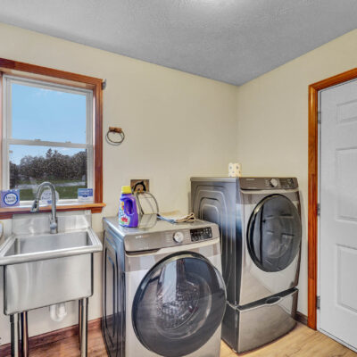 blue house - laundry